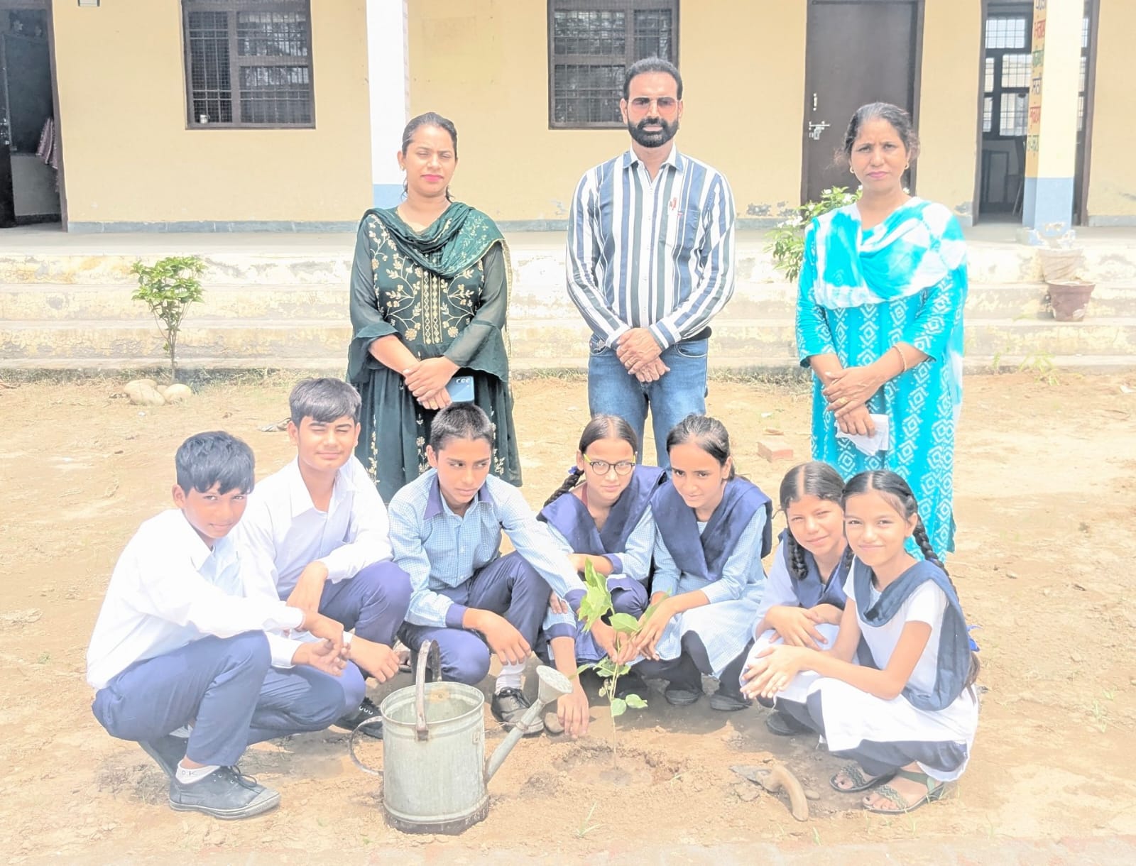 Environment Day was celebrated in Government High School Dagham